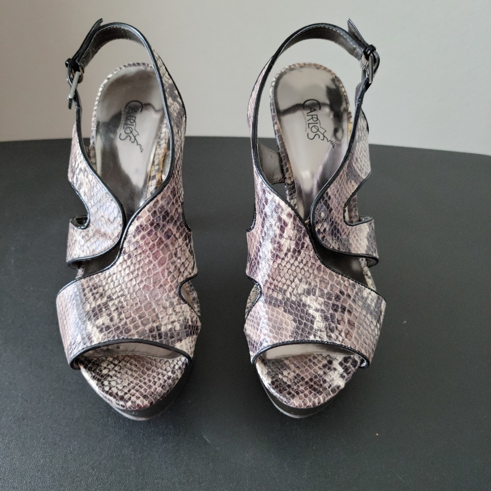 Carlos , snake print, Size: 10